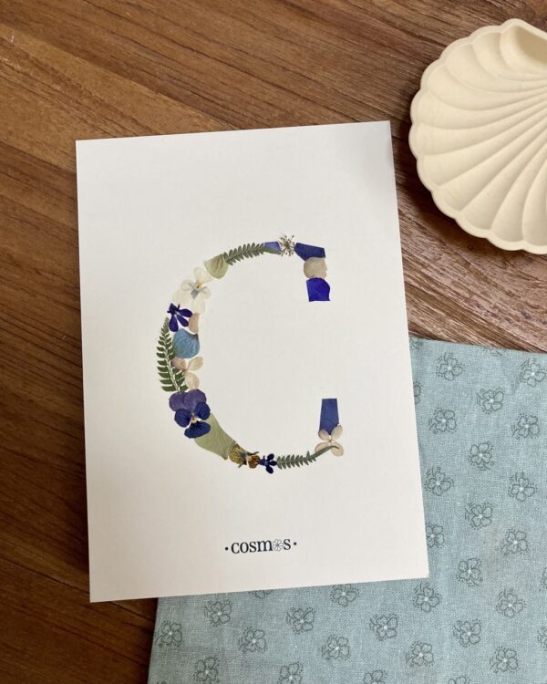 Herbier - lettre C - 15x21 cm